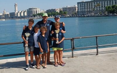Doppia vittoria nella regata Optimist a Bari