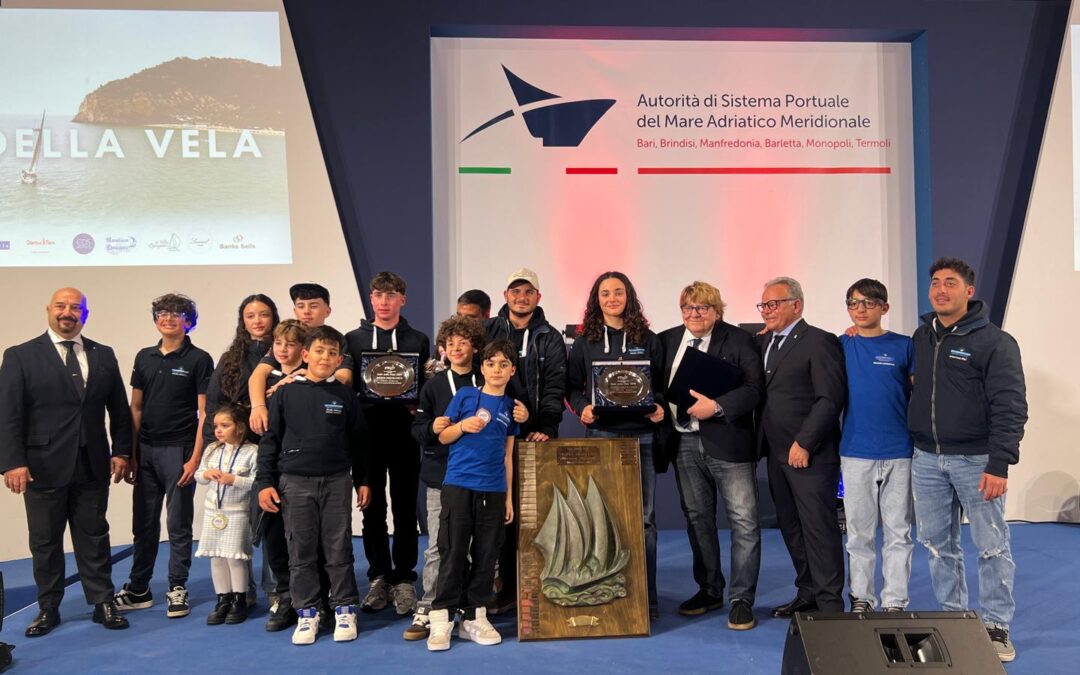 Il Circolo Nautico La Lampara è “Circolo dell’Anno” FIV 2025: vinto il Trofeo Florenzo Brattelli