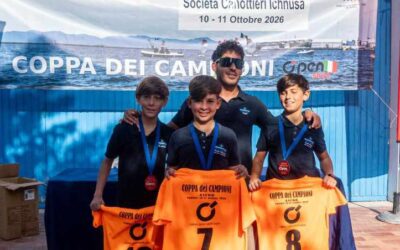 Vela, grande stagione per il Circolo Nautico La Lampara: tre atleti tra i migliori dโItalia nellโOpen Skiff
